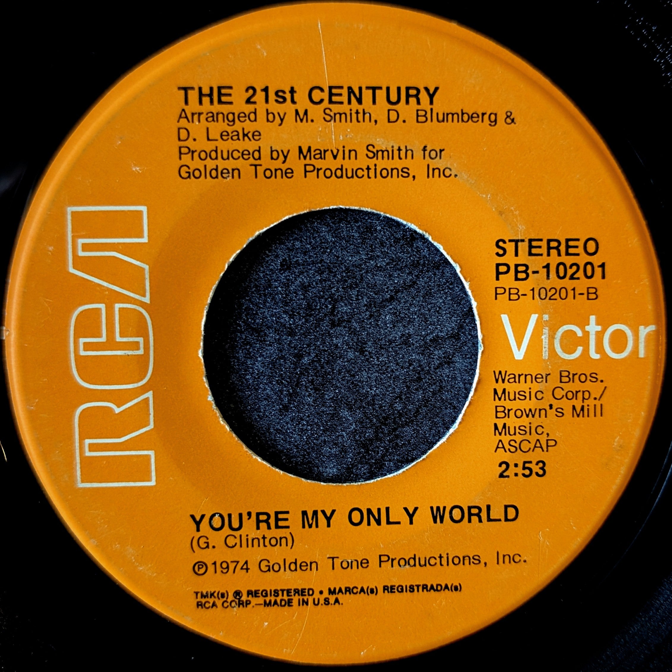 21st Century-Remember the rain?/You're my only world