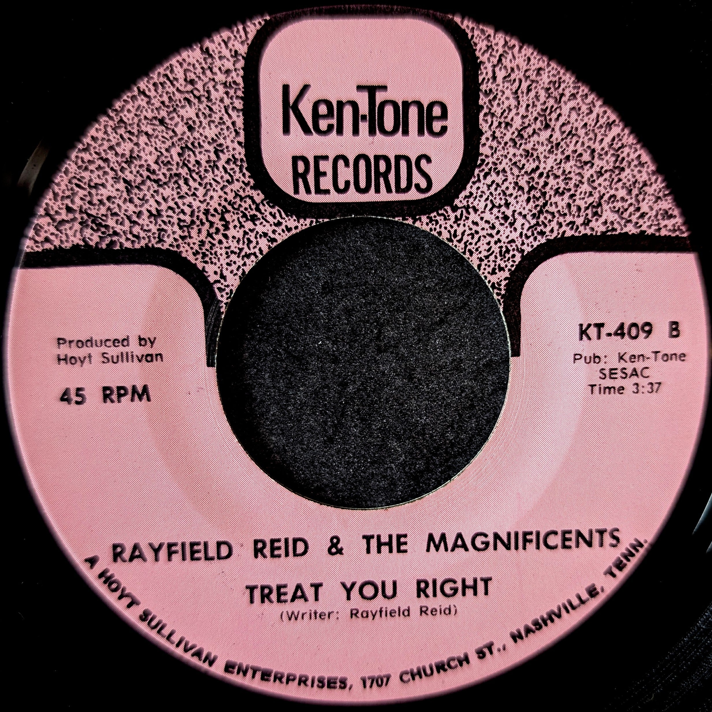 Rayfield Reid & The Supernaturals-Dynamite Party/Treat you right