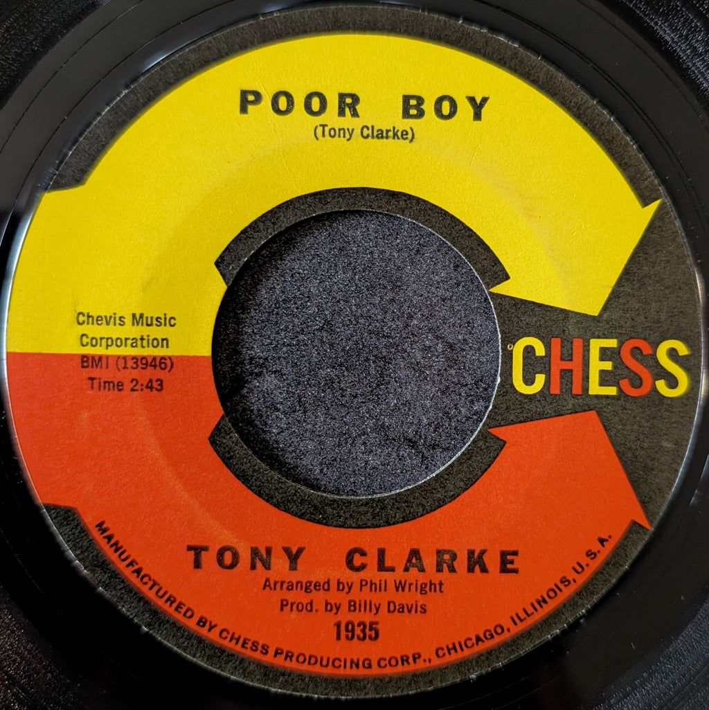 Tony Clarke-Poor boy/The Fugitive kind