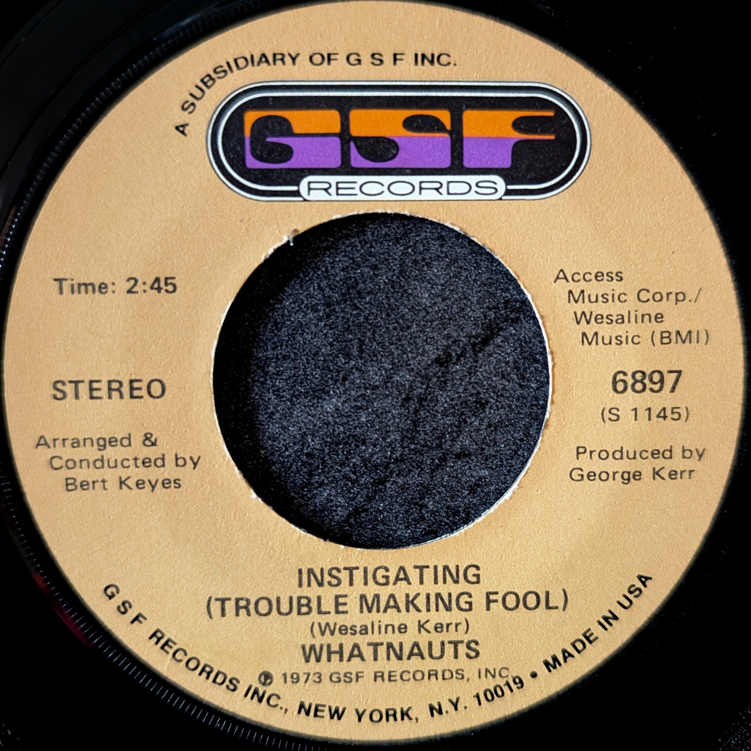 Whatnauts-Instigating(Trouble Making Fool)/I can't stand to see you cry