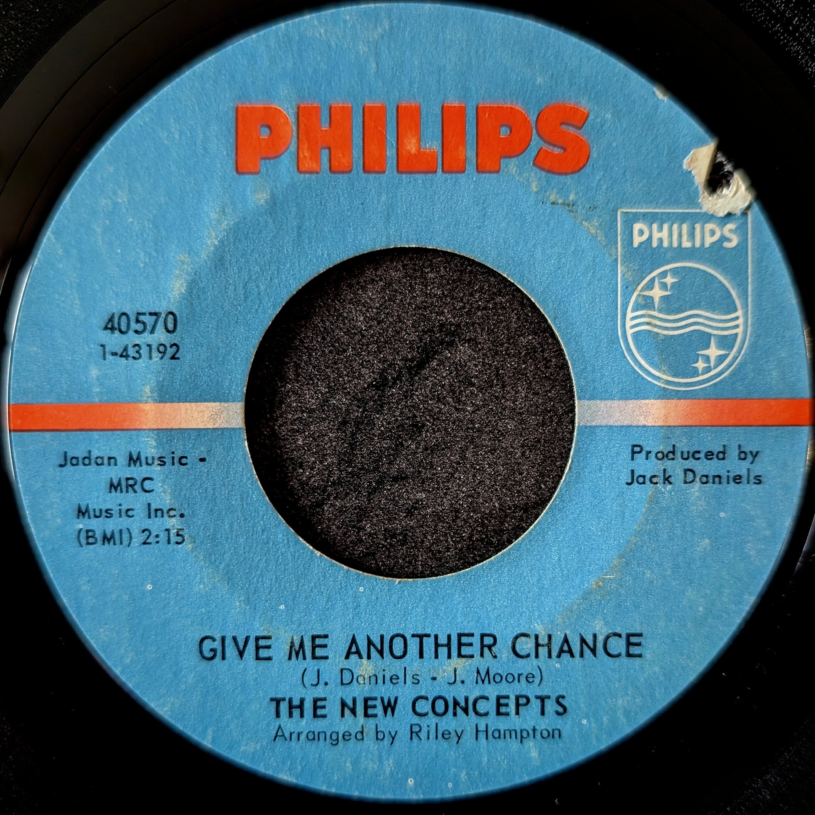 The new concepts-Give me another chance/Over the rainbow