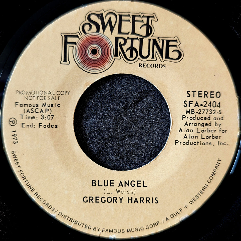 Gregory Harris-Raining in my heart/Blue Angel