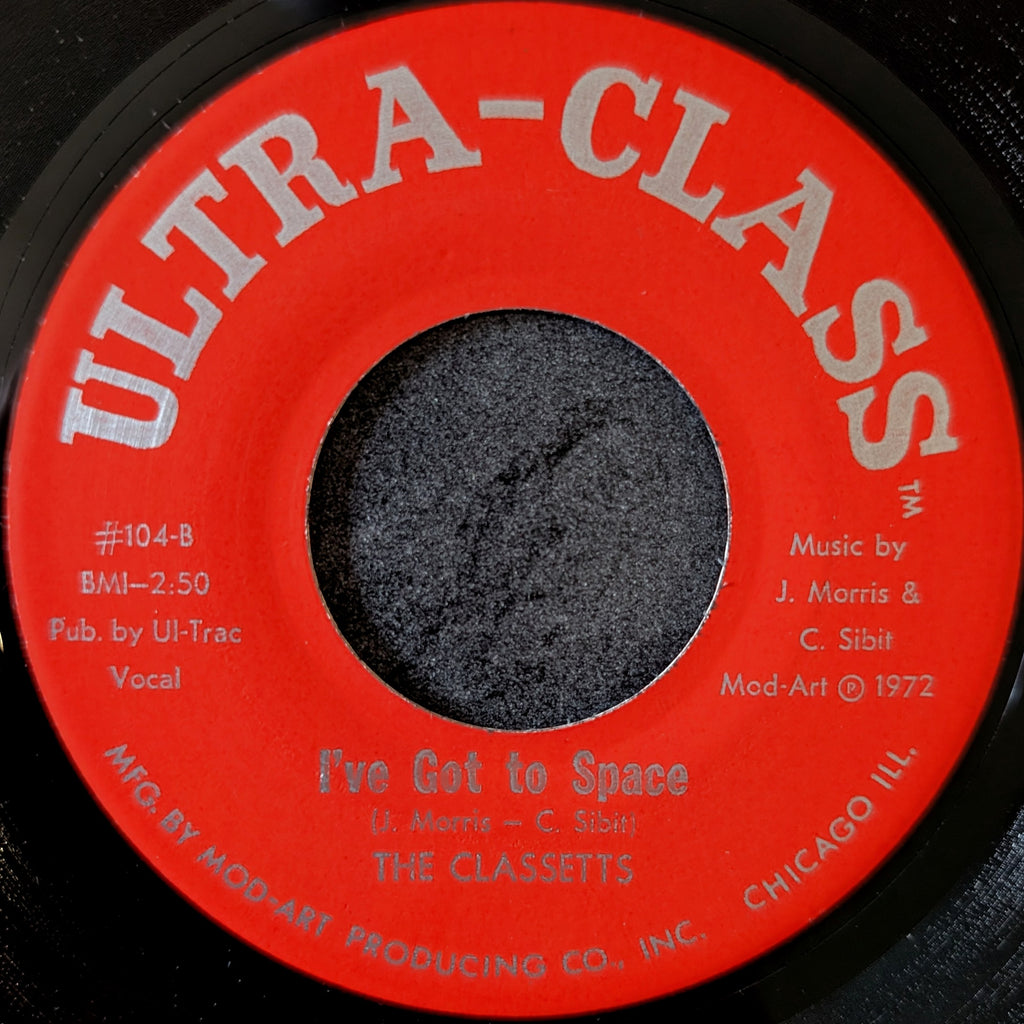 The Classetts-You're gonna need me/I've got to space