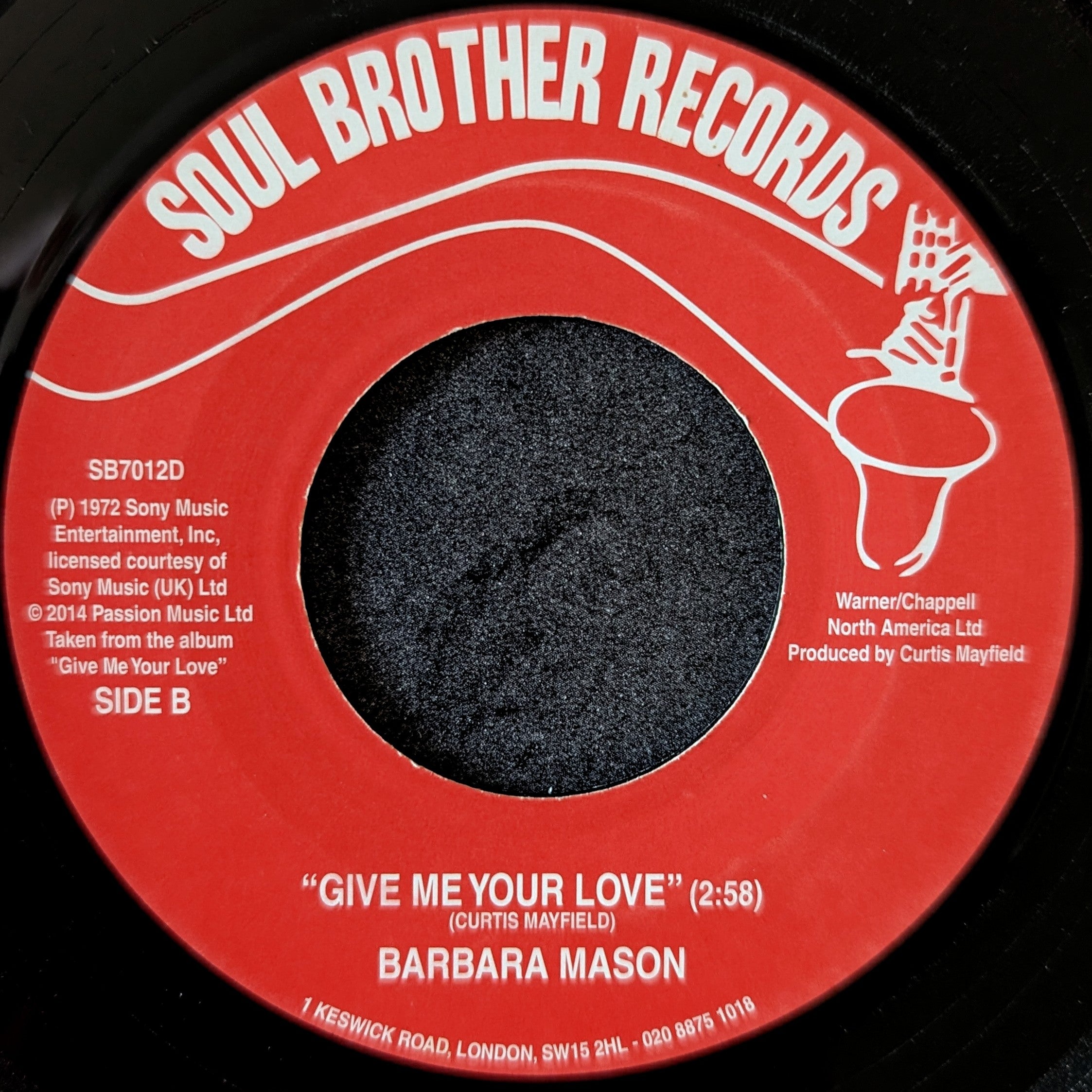 Barbara Mason-World in a crisis/Give me your love