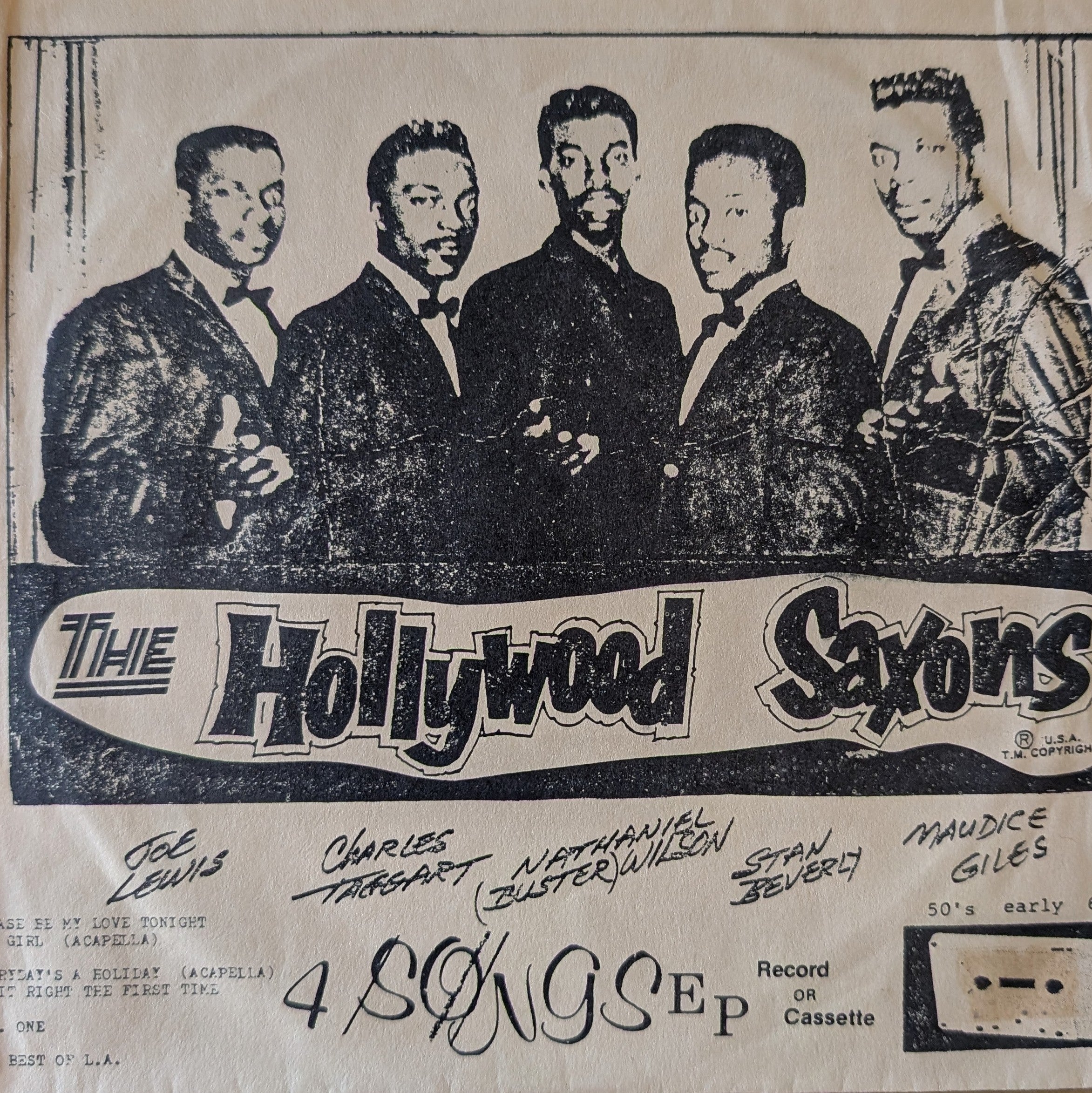 Stan Beverly and The Hollywood Saxon's-Everyday's a holiday