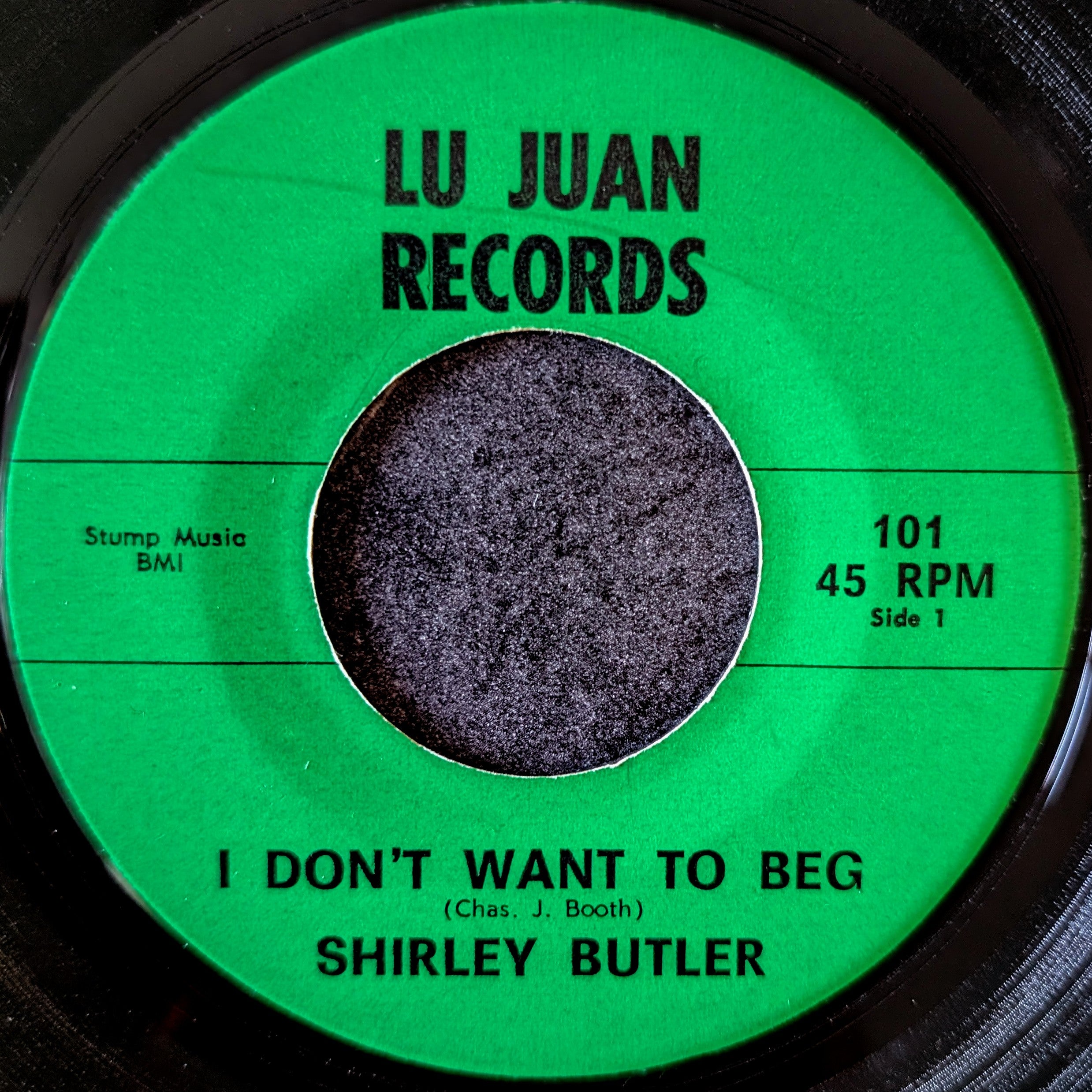 Shirley Butler-I don't want to beg/I fall to pieces