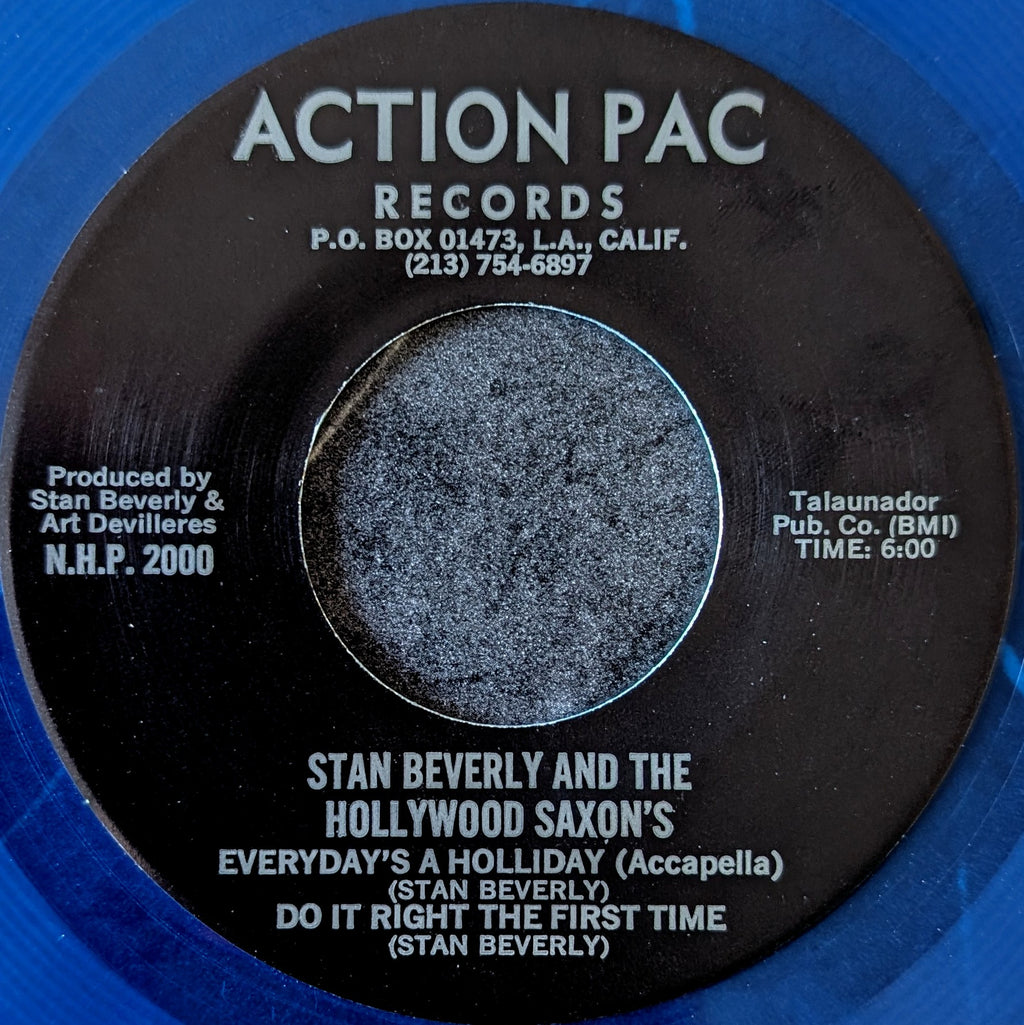 Stan Beverly and The Hollywood Saxon's-Everyday's a holiday