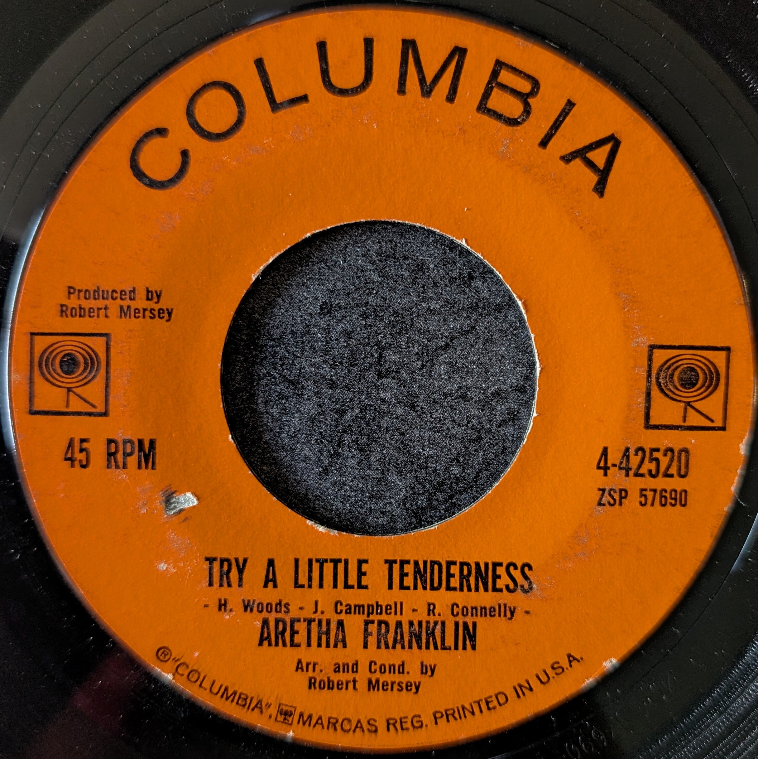 Aretha Franklin - Try a little tenderness / Just for a thrill