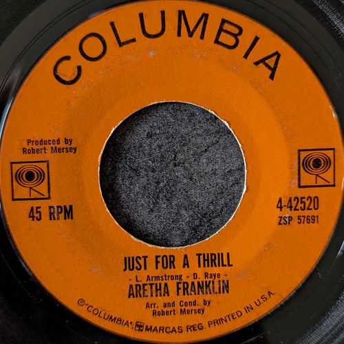Aretha Franklin - Try a little tenderness / Just for a thrill