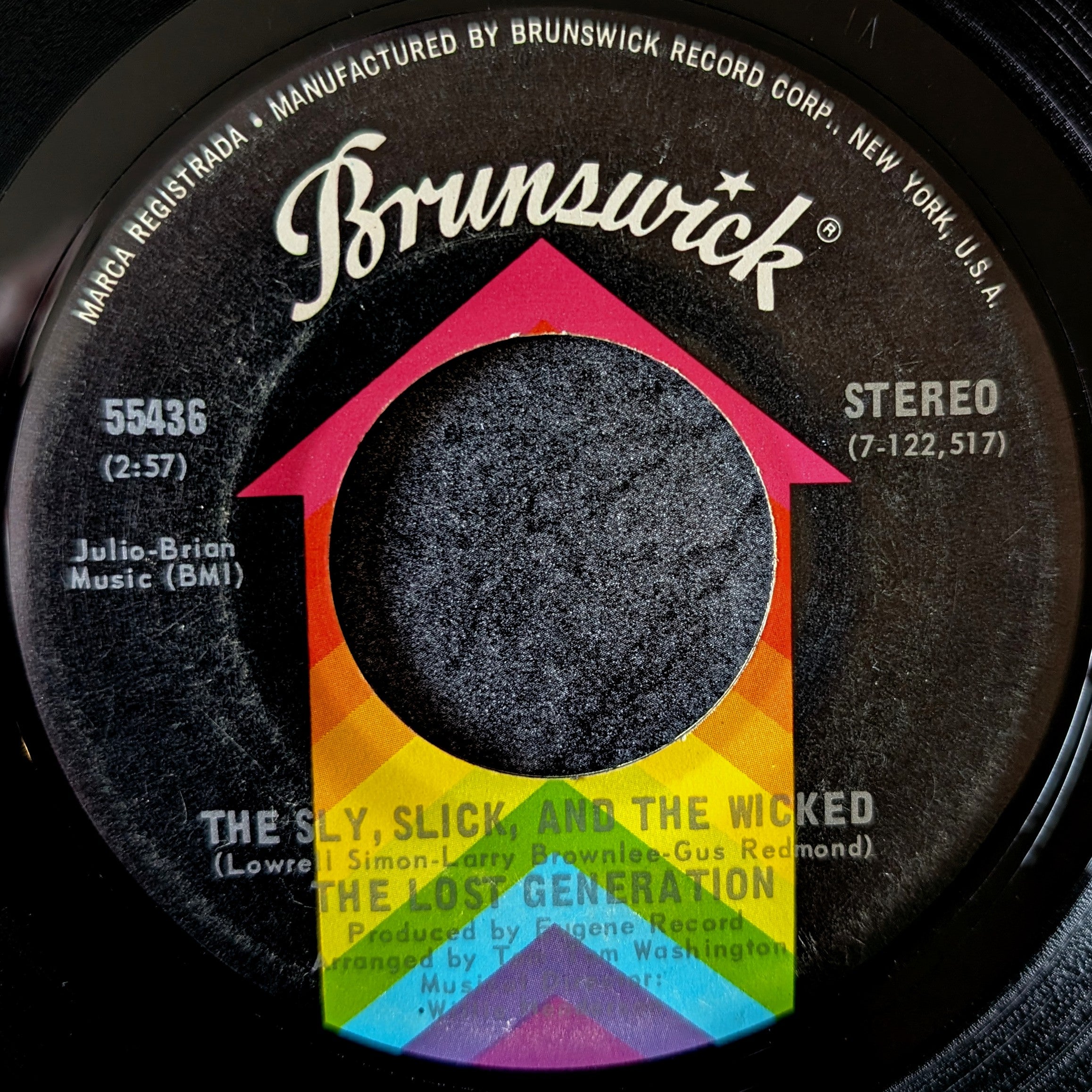The Lost Generation-The Sly,Slick,And The Wicked/You're so young but You're so true