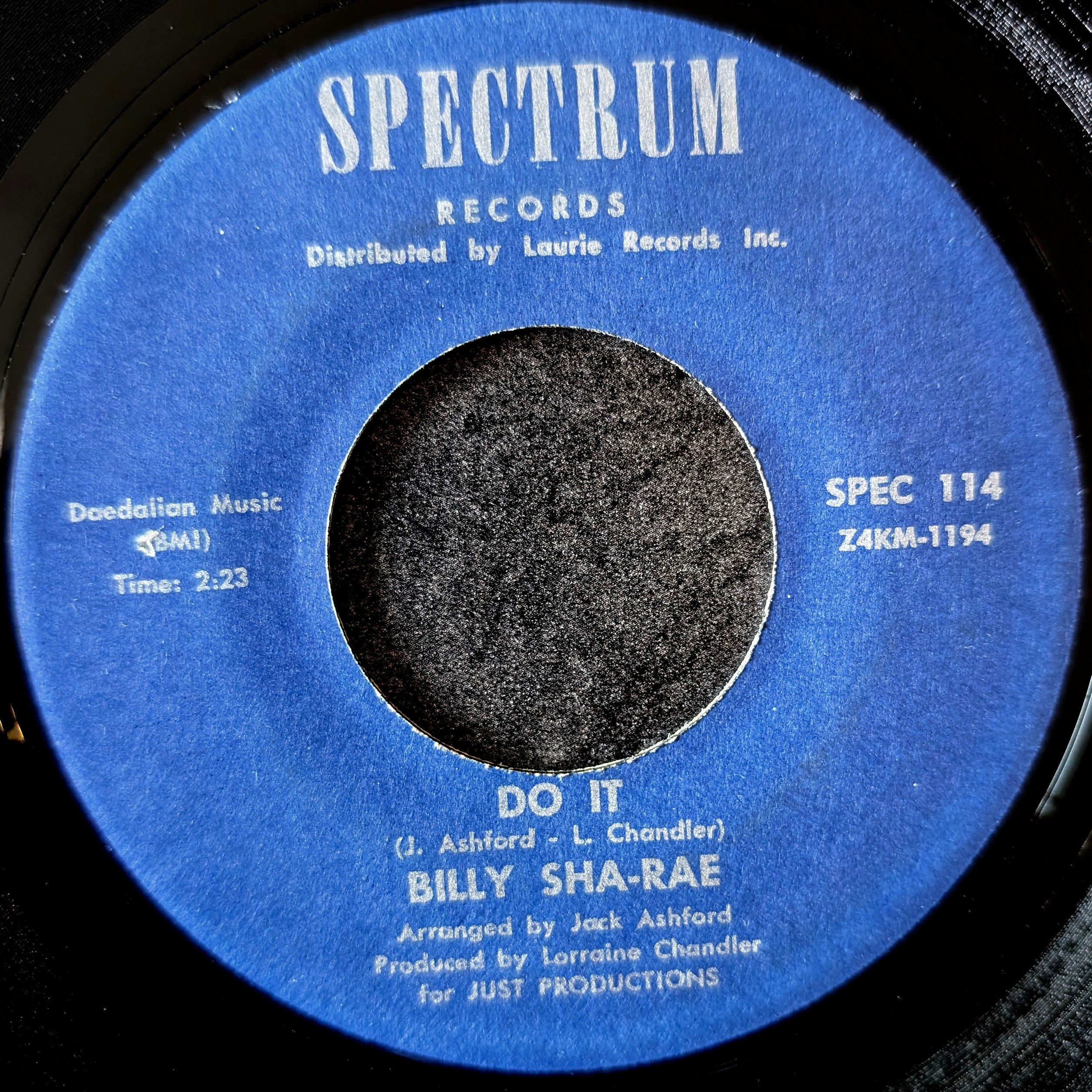 Billy Sha-Rae-Do it/Crying clown