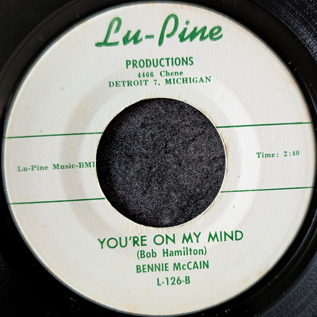 Bennie McCain - I Don't Want No Part Time Love / You're On My Mind