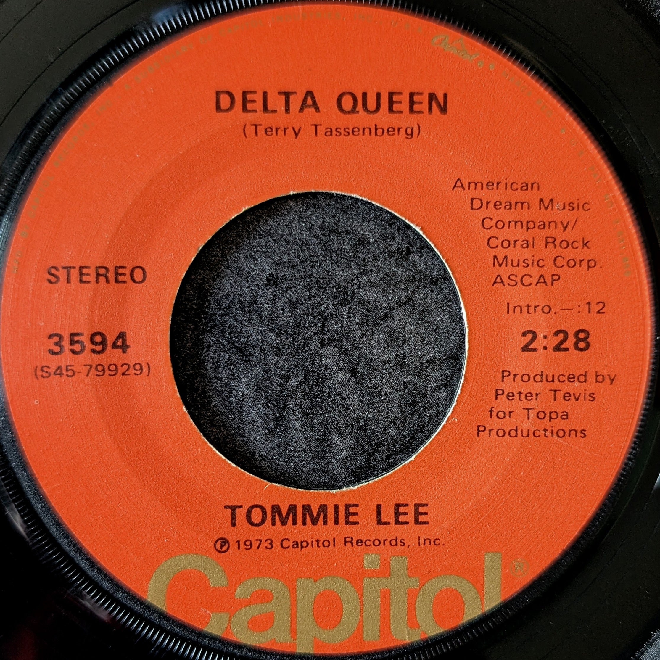 Tommie Lee-Delta Queen/That's the way I want to live my life