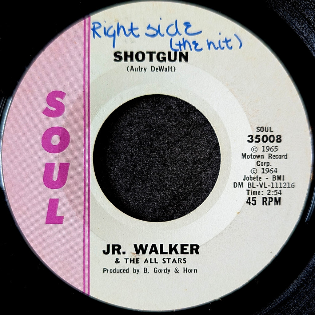 Jr. Walker & The All Stars - Shotgun / Hot Cha