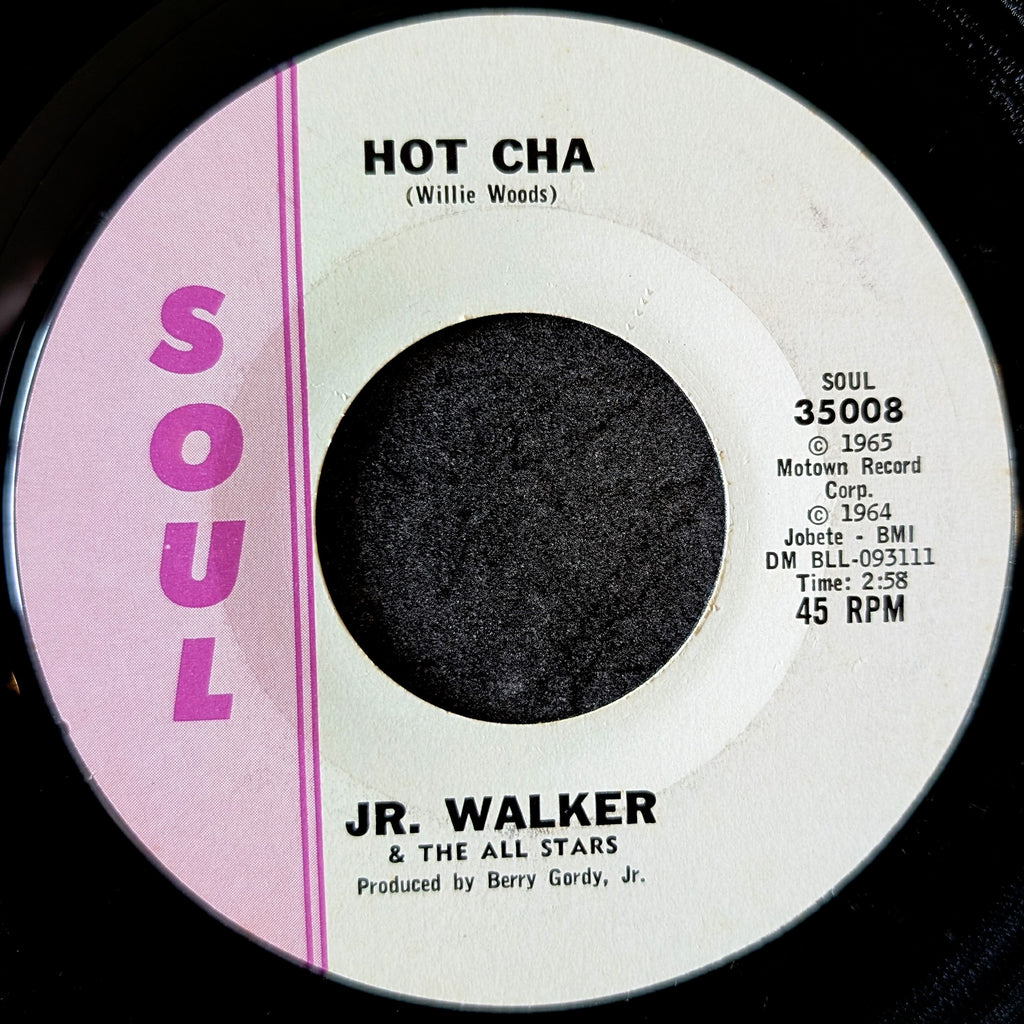 Jr. Walker & The All Stars - Shotgun / Hot Cha
