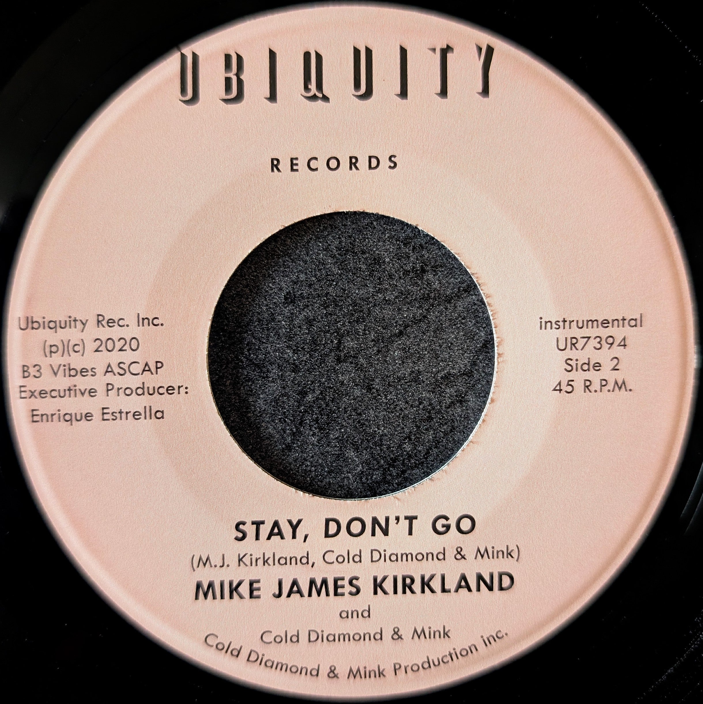Mike James Kirkland-Stay, Don't go/Stay, Don't go