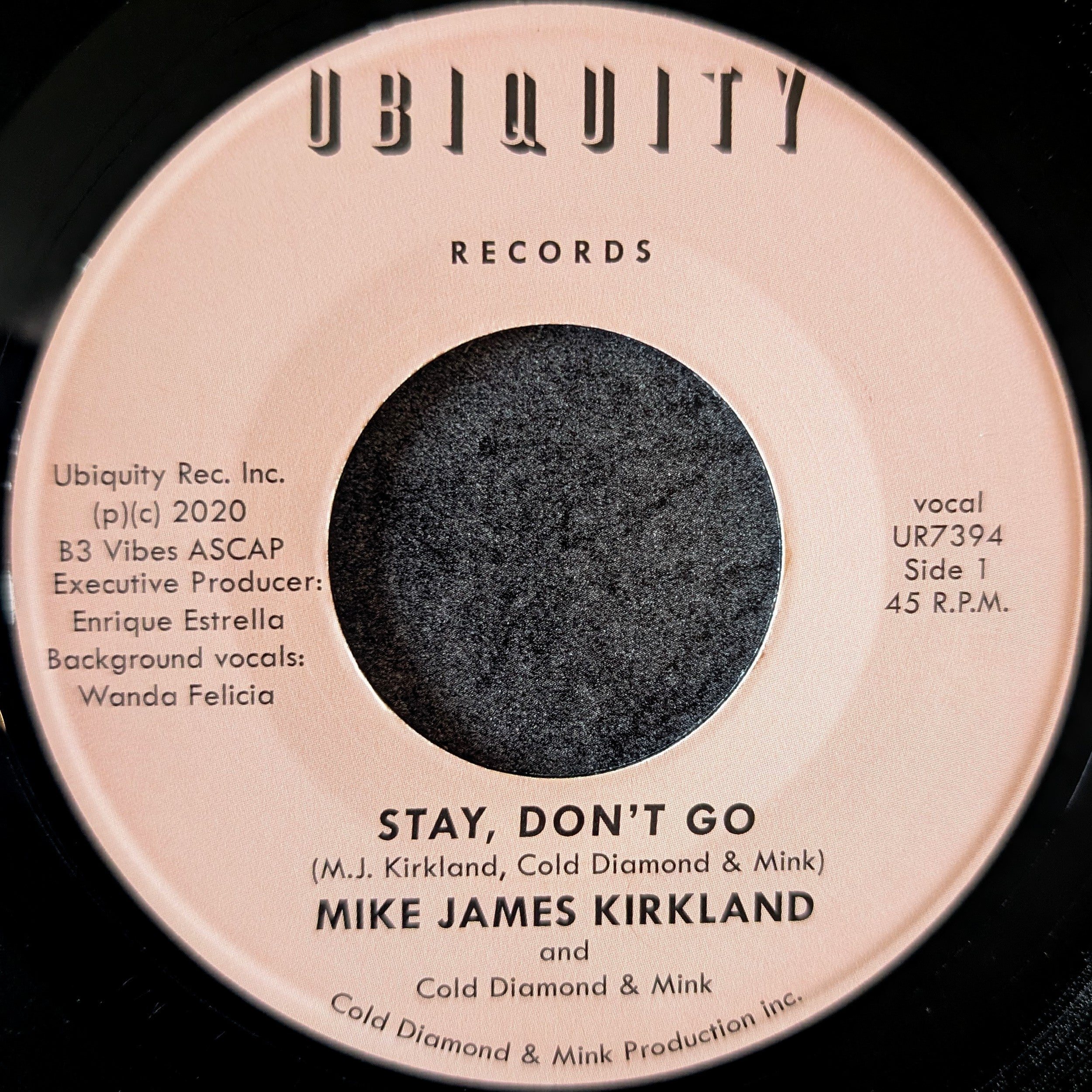 Mike James Kirkland-Stay, Don't go/Stay, Don't go