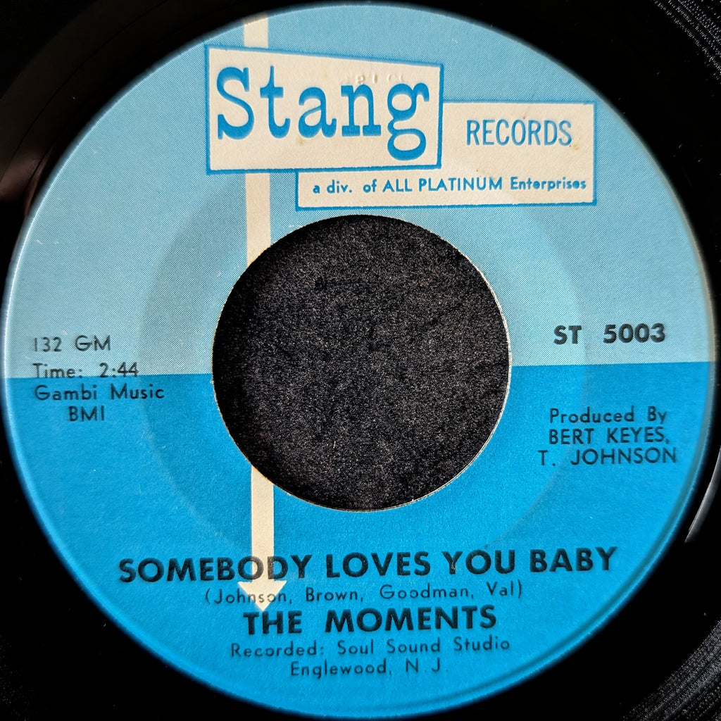 The Moments - Somebody Loves You Baby / Sunday