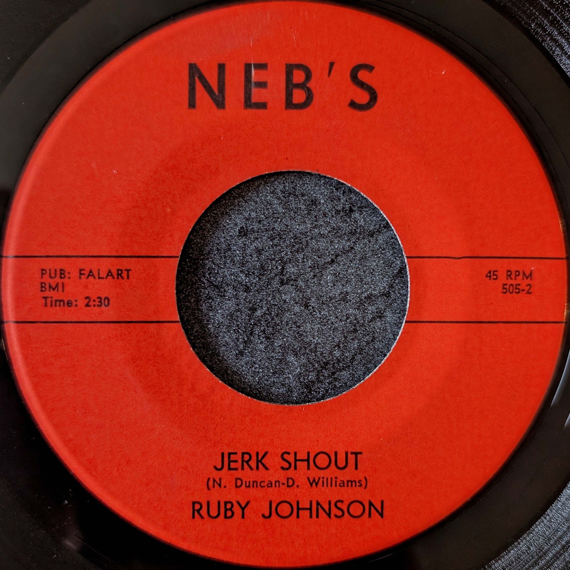 Ruby Johnson - Here I go again/Jerk Shout