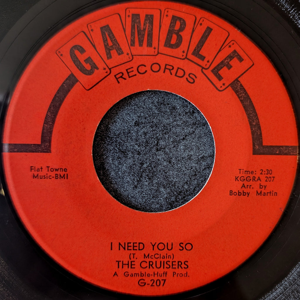 The Cruisers-I need you so/Take a chance