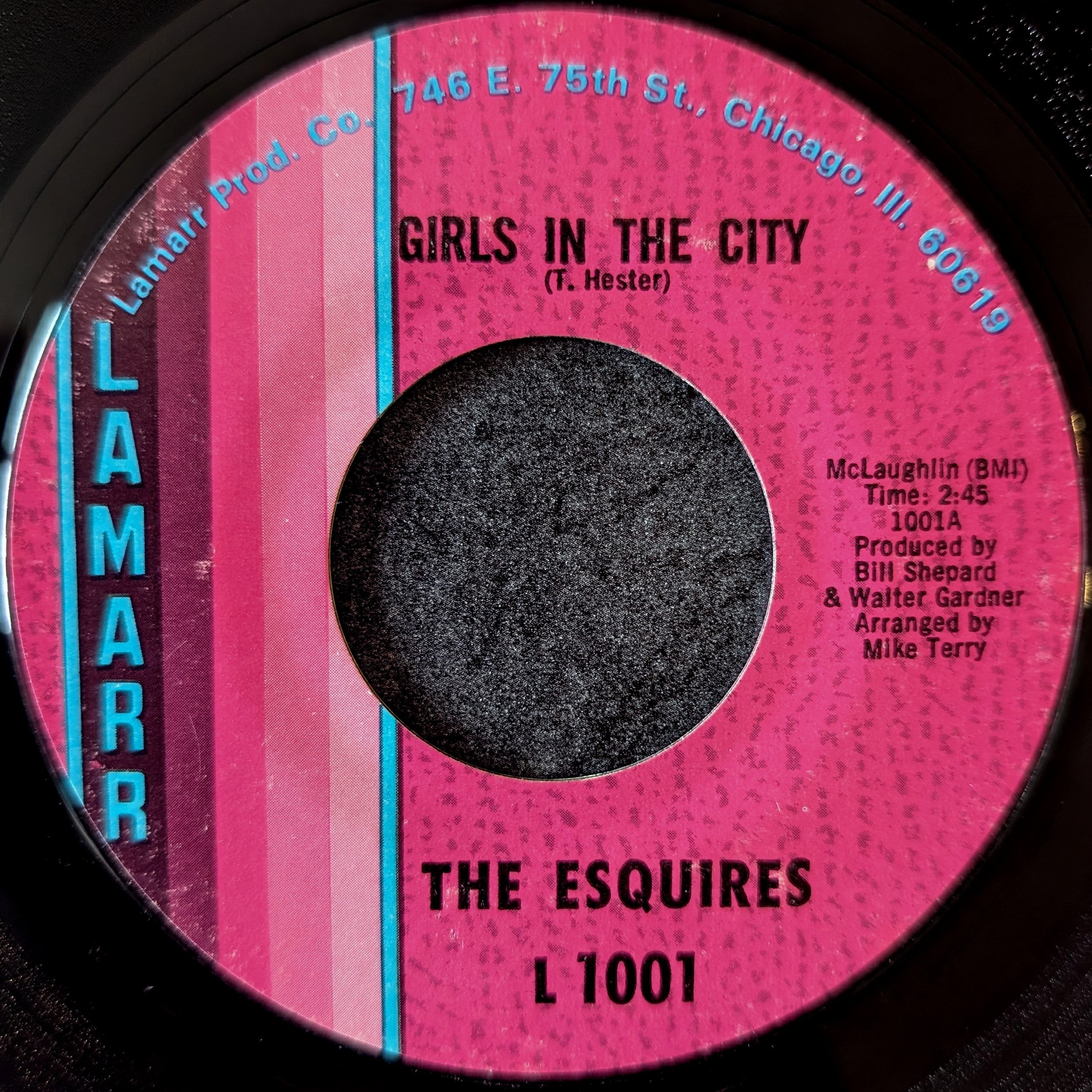 The Esquires-Girls in the city/Ain't gonna give up