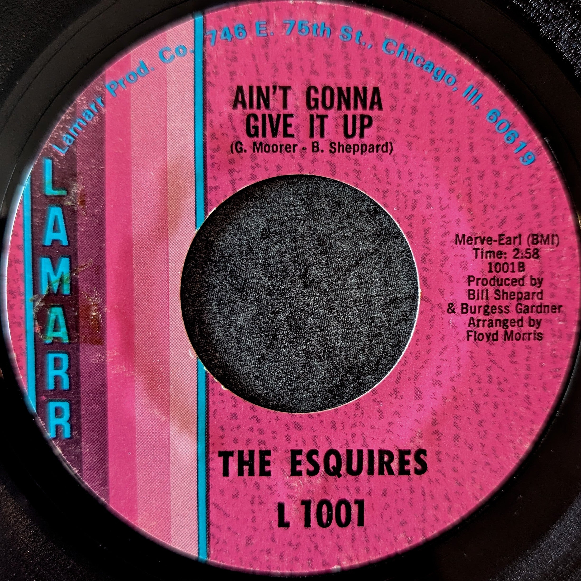 The Esquires-Girls in the city/Ain't gonna give up