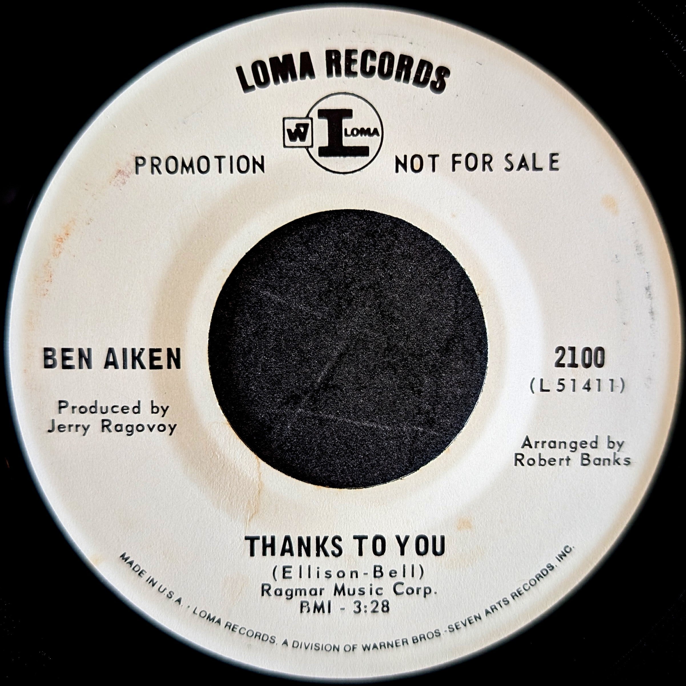 Ben Aiken-Baby you move me/Thanks to you