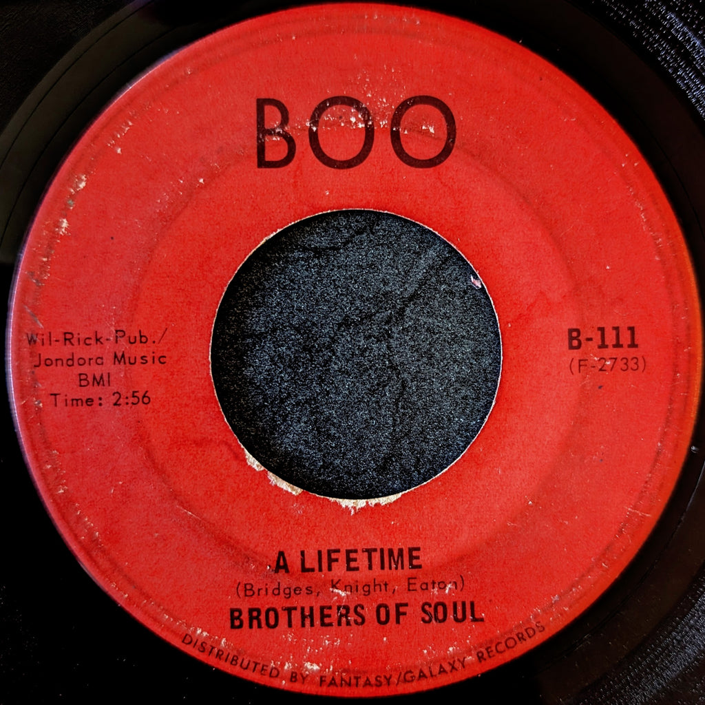 Brothers of soul-You better believe it/A Lifetime