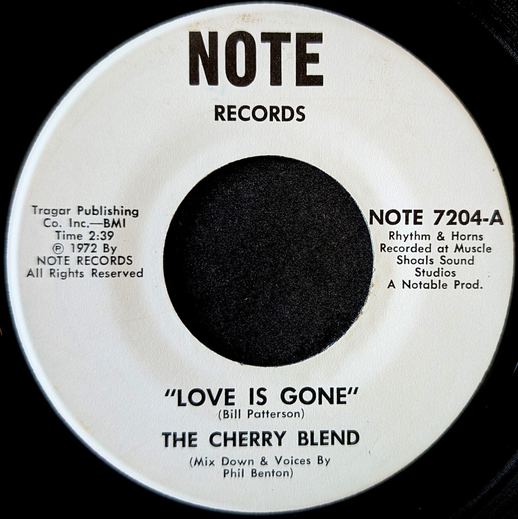 The Cherry Blend-Love is gone/Warning of Danger