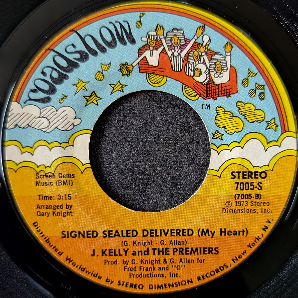 J.Kelly And The Premiers-She calls me baby/Signed Sealed Delivered(My heart)