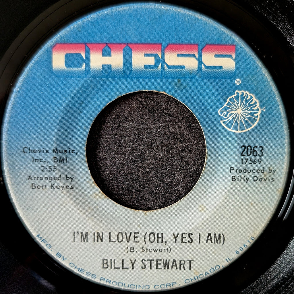 Billy Stewart-I'm in love(Oh, Yes I am)/Crazy 'bout you baby