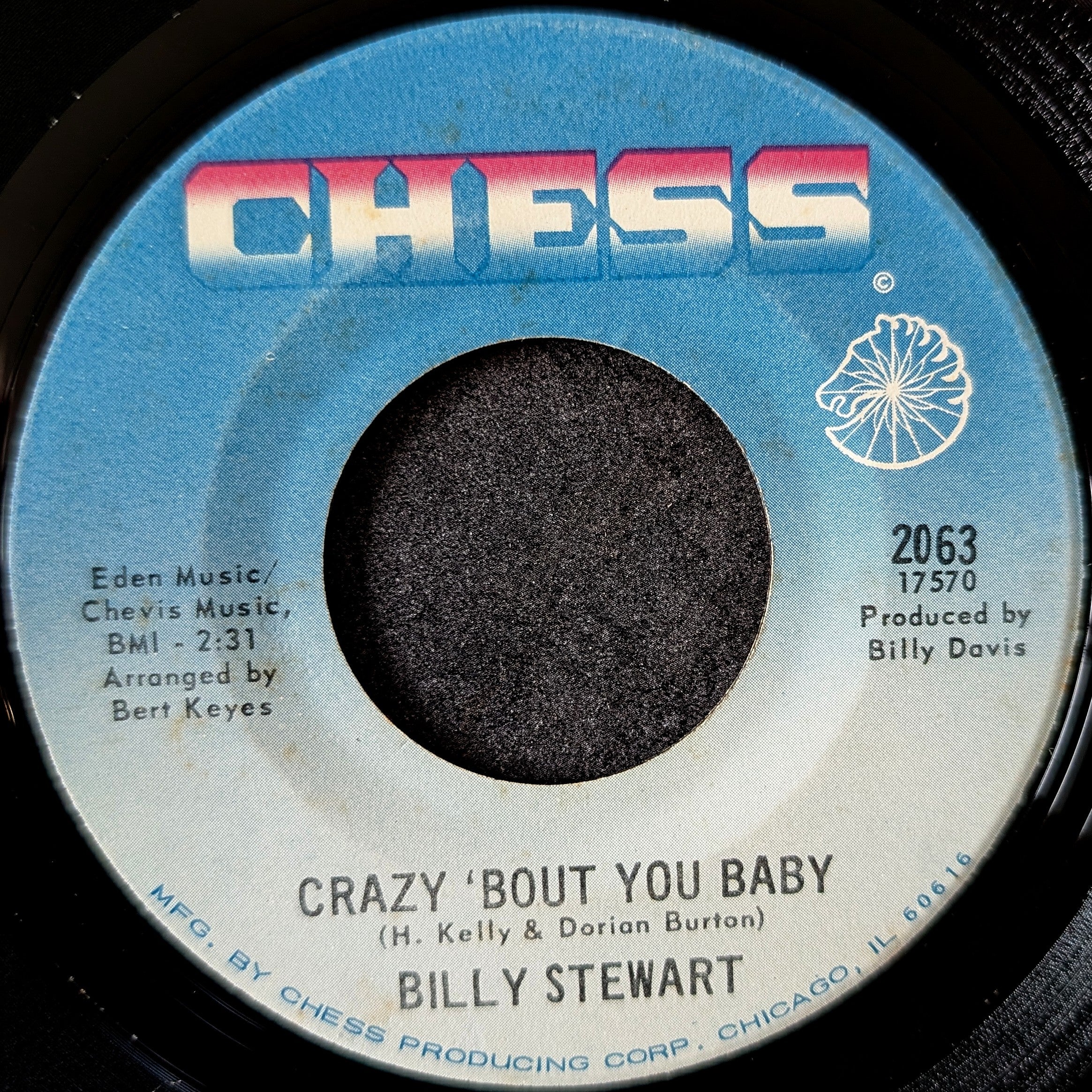 Billy Stewart-I'm in love(Oh, Yes I am)/Crazy 'bout you baby