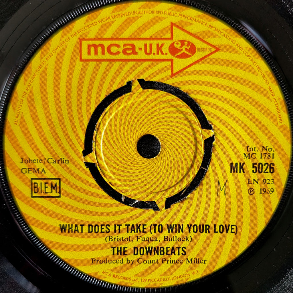 The Downbeats-What does it take(To win your love)/There's always a sunshine