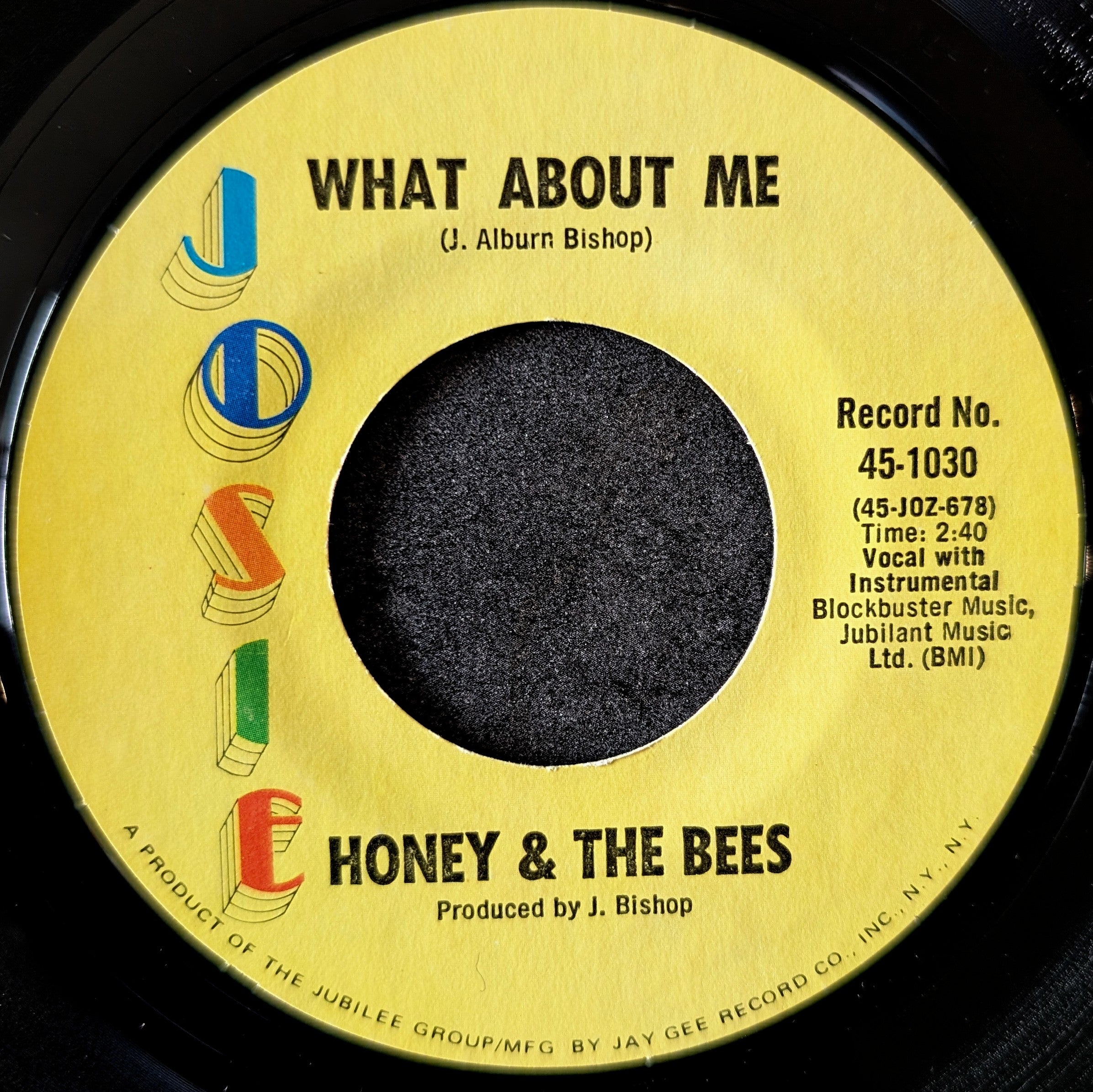 Honey & The Bees-It's gonna take a miracle(Medley)/What about me