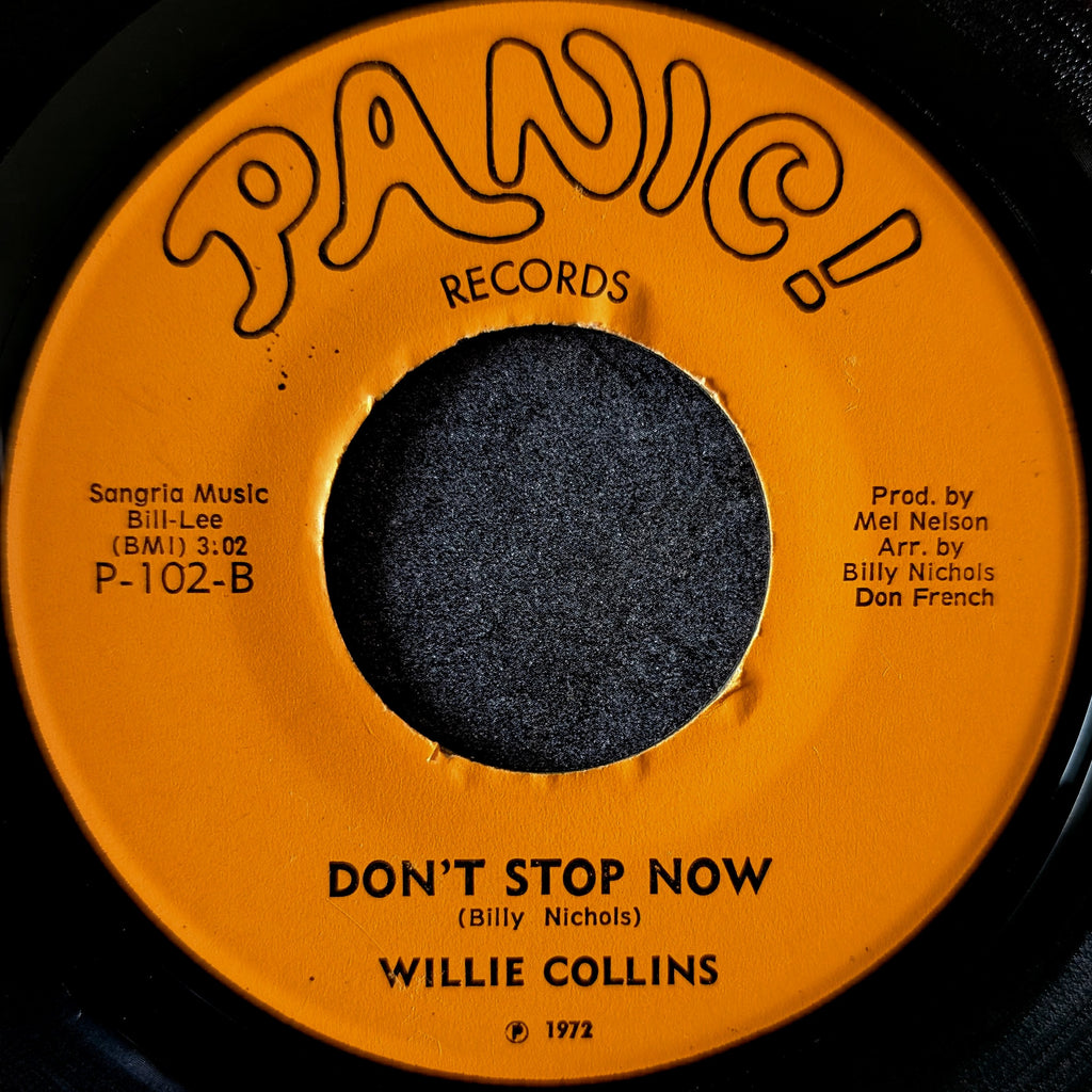 Willie Collins-Stop in the name of love/Don't stop now