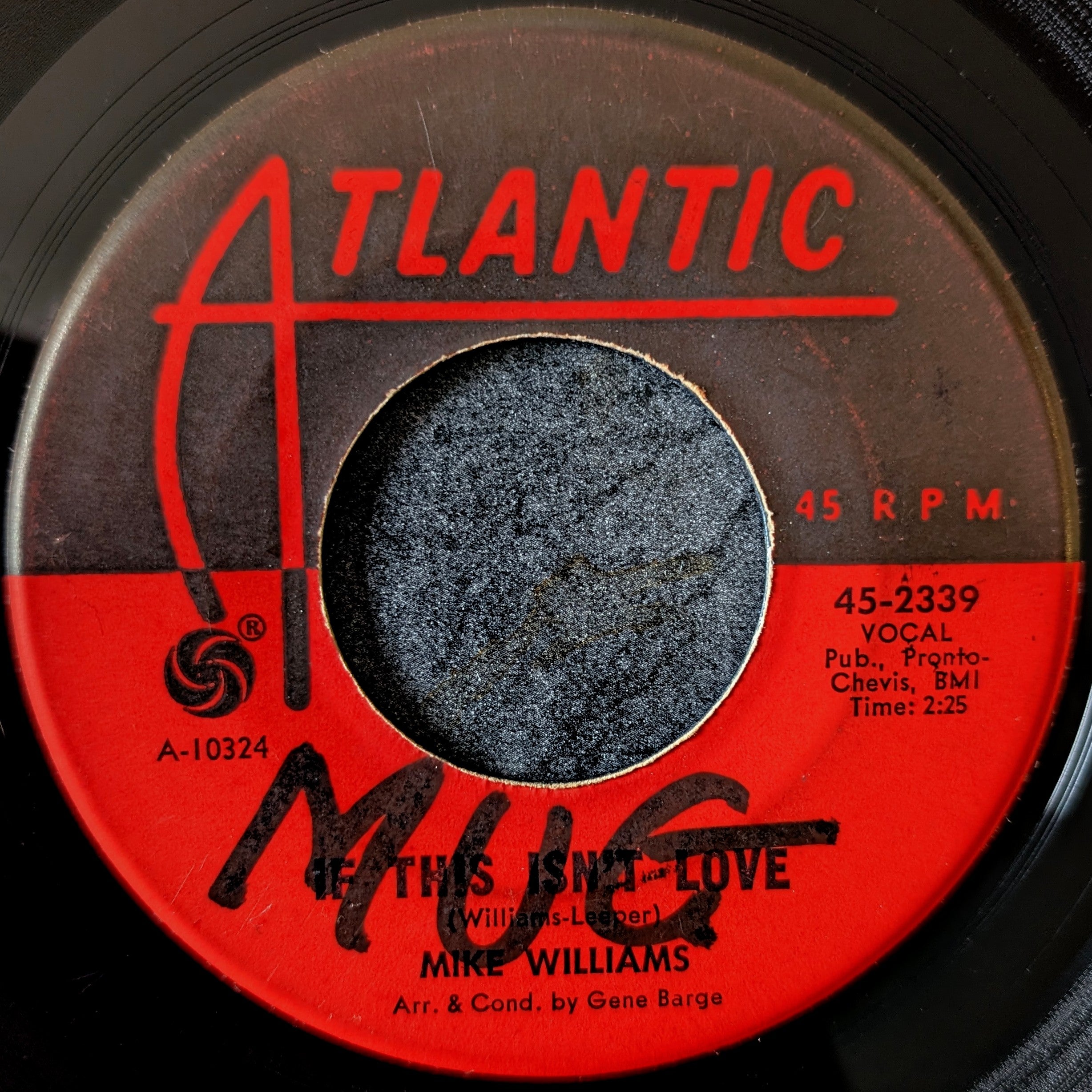 Mike Williams-Lonely Soldier/If this isn't love
