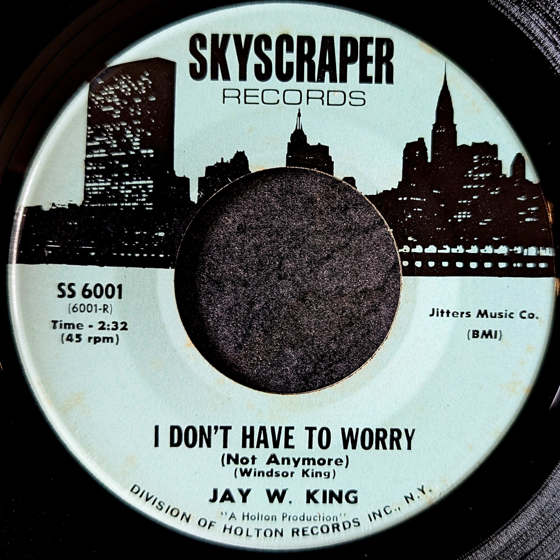 Jay W.King-I'm so afraid/I don't have to worry