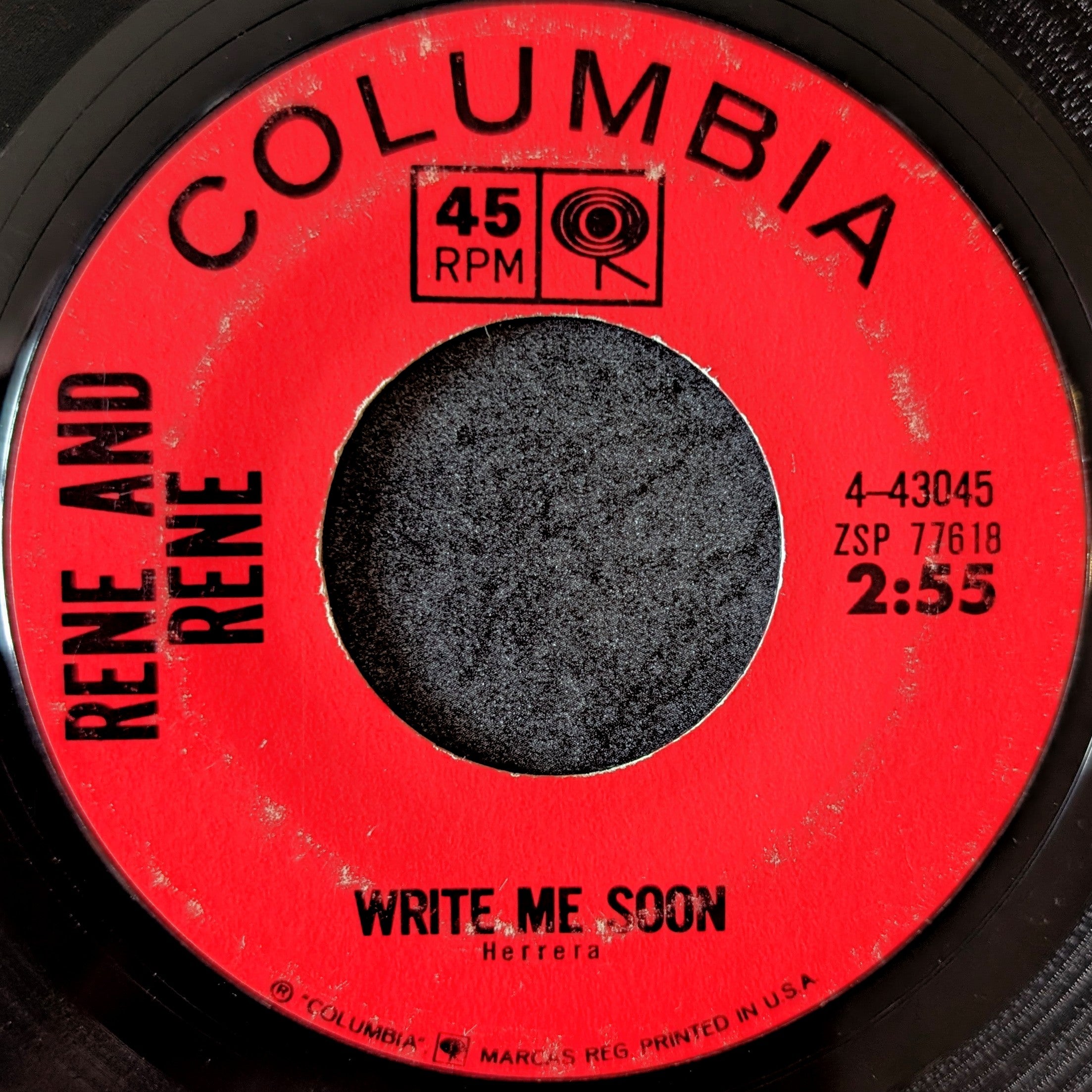 Rene and Rene-Angelito/Write me soon