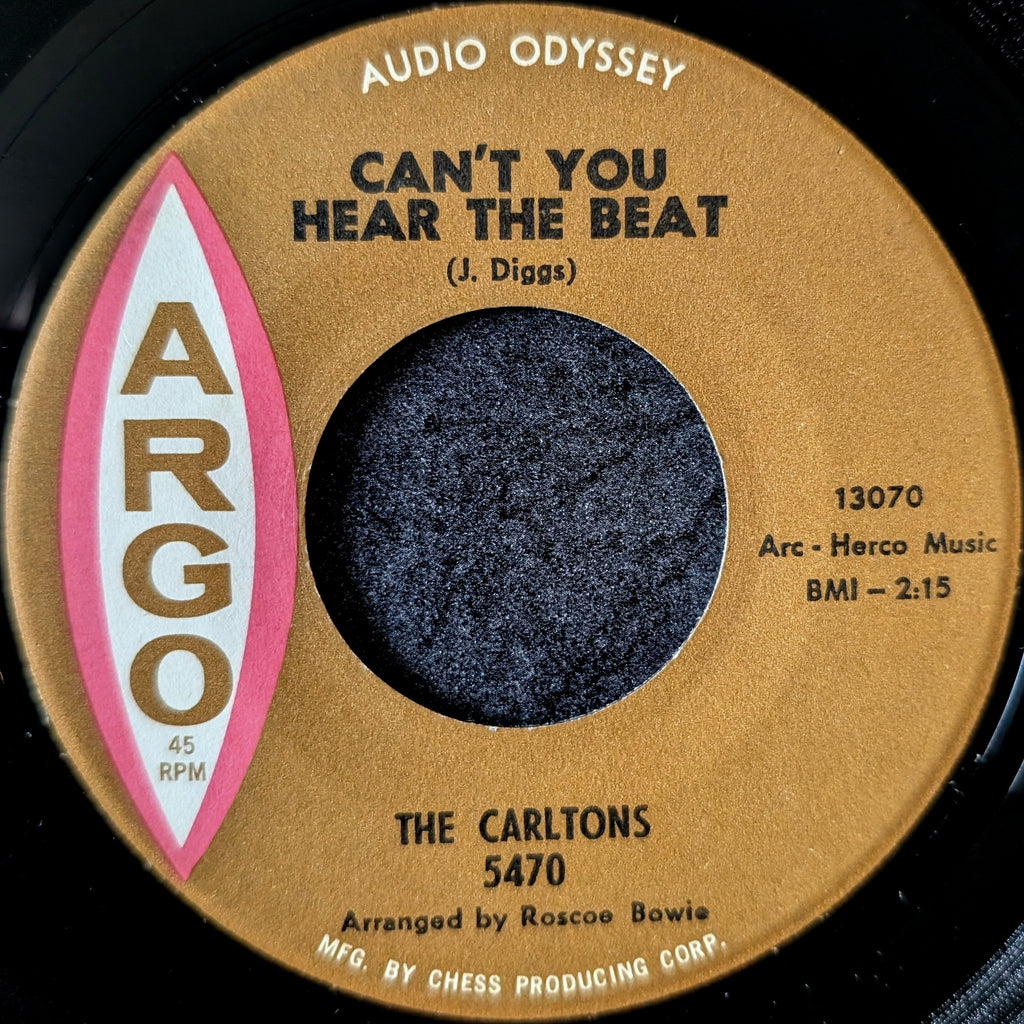 The Carltons-Ooo Baby/Can't you hear the beat