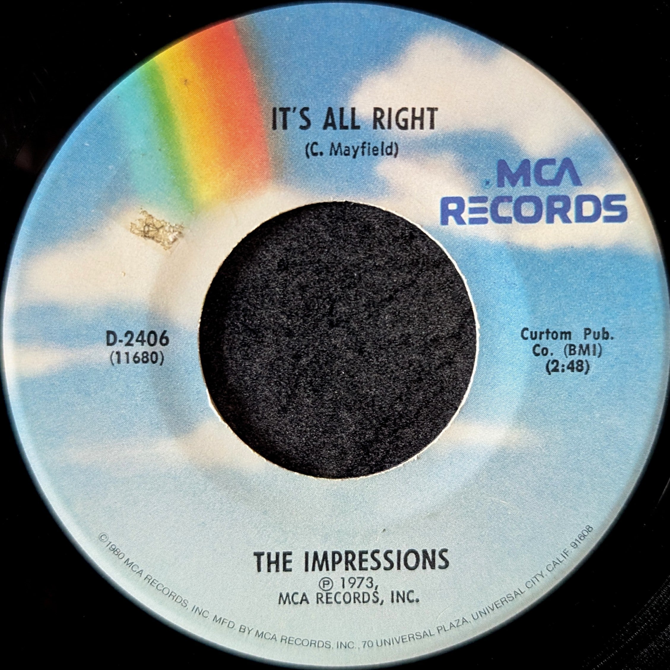 The Impressions-Gypsy Woman/It's all right