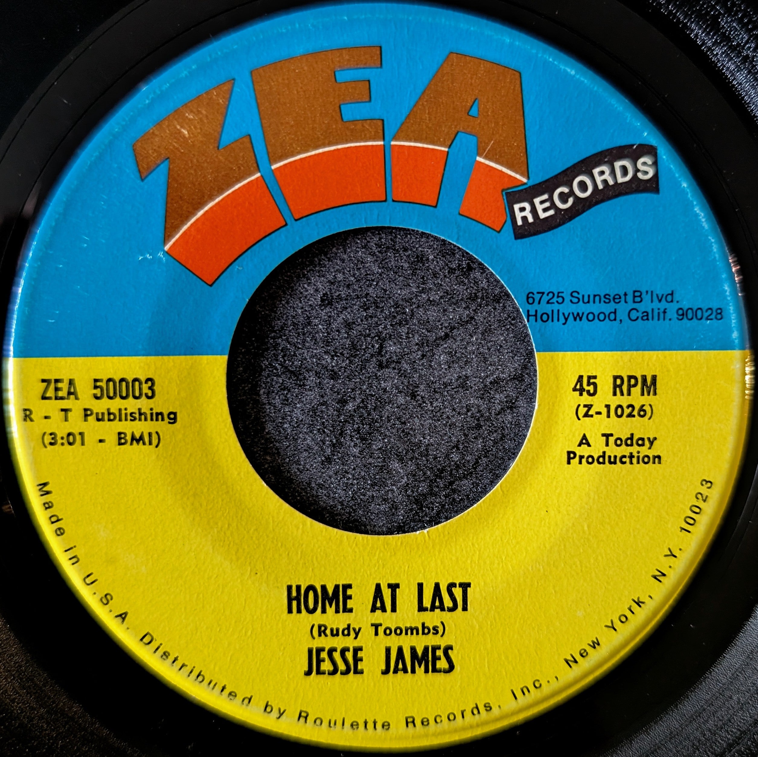 Jesse James-I need you baby/Home at last