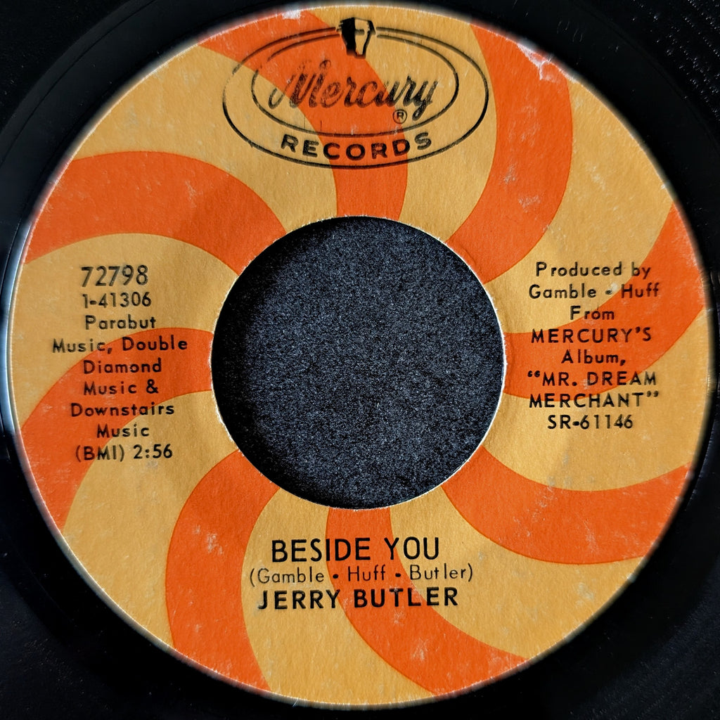 Jerry Butler-Never give up/Beside you