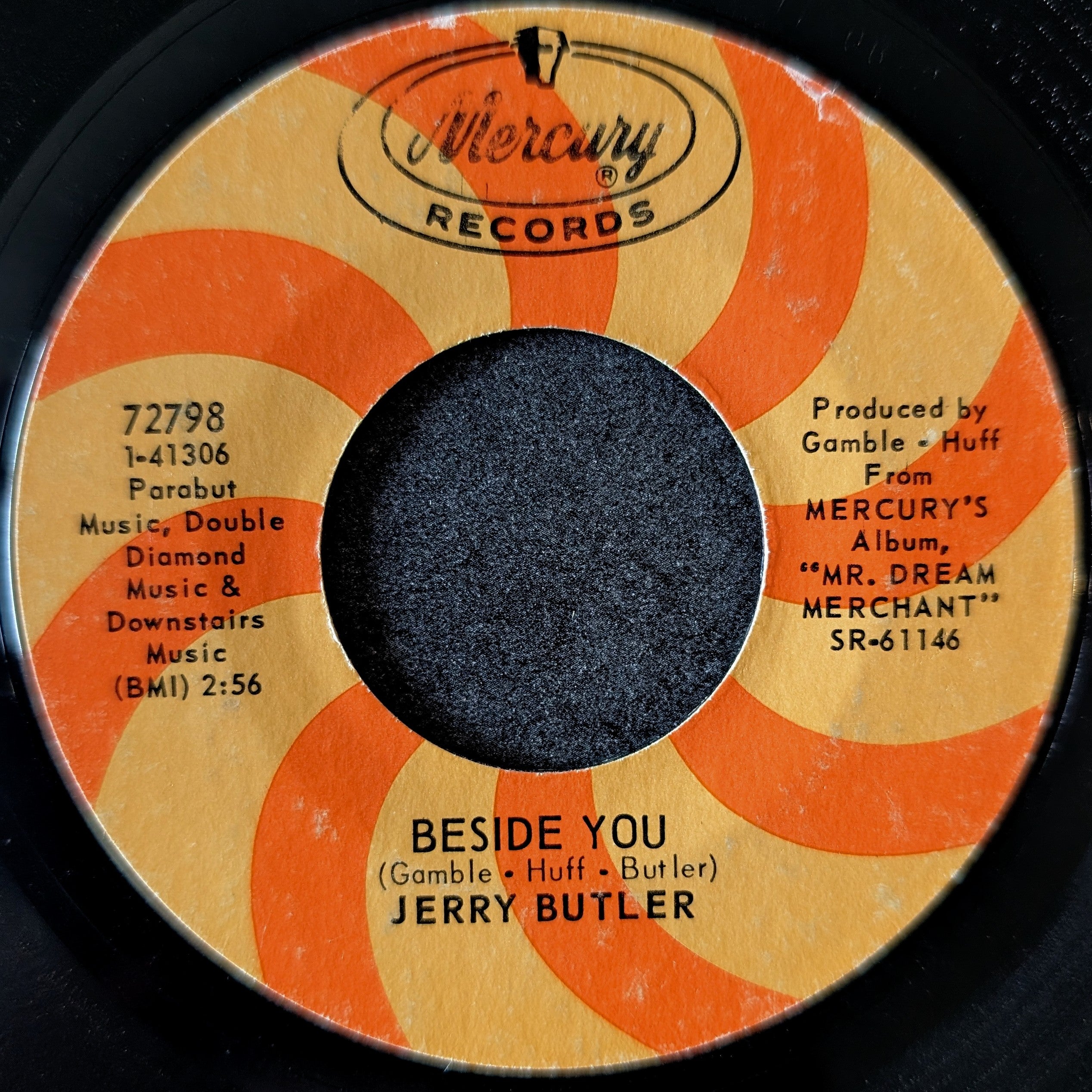 Jerry Butler-Never give up/Beside you
