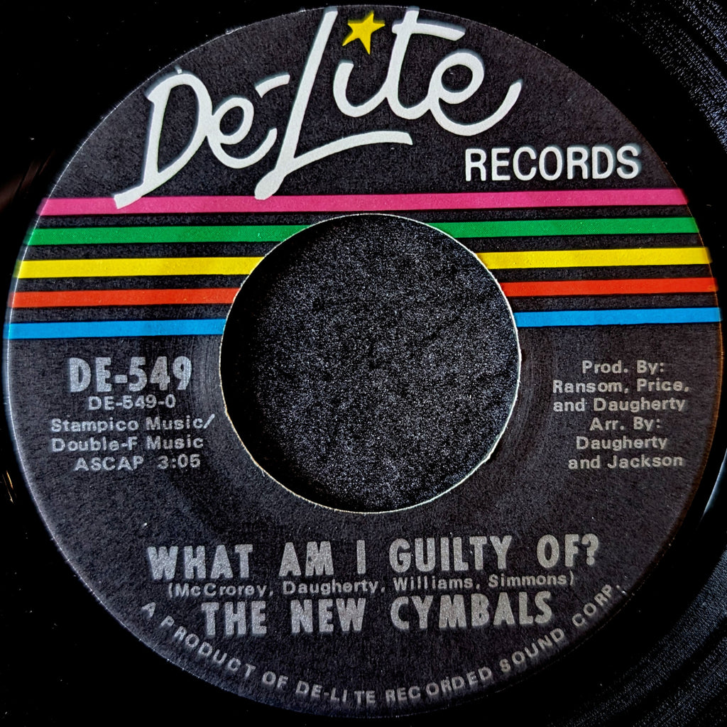 The New Cymbals-What am I guilty of?/L.C.Funk