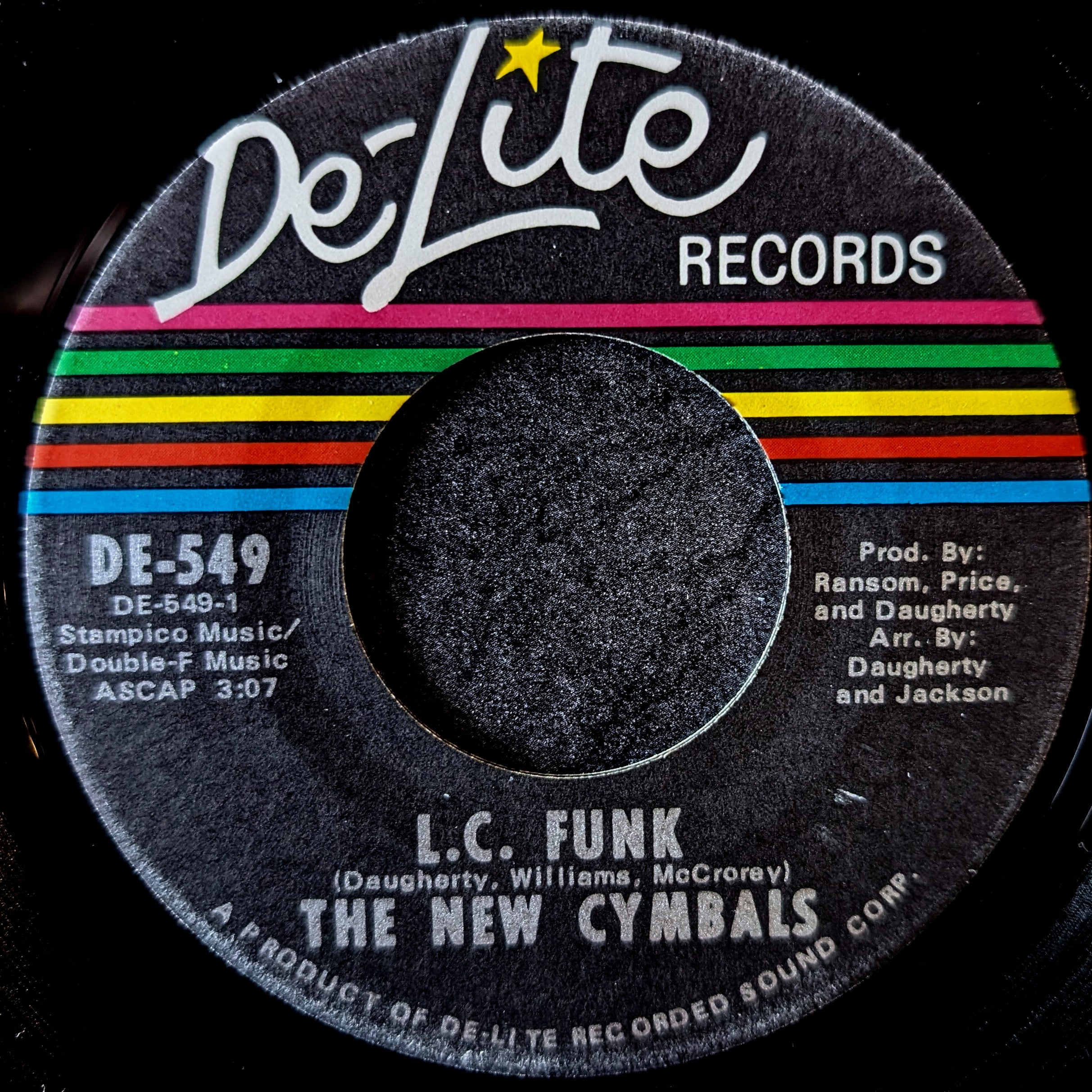 The New Cymbals-What am I guilty of?/L.C.Funk