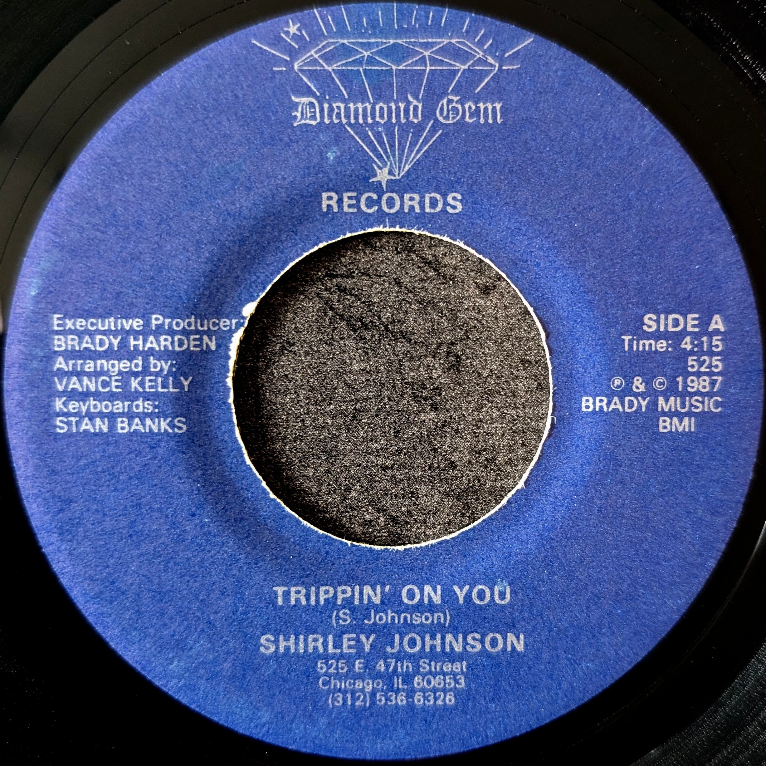 Shirley Johnson-Tripping on you/Waiting in vain