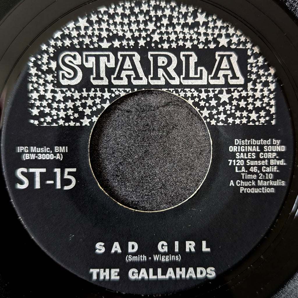 The Gallahads-Sad Girl/Keeper of dreams