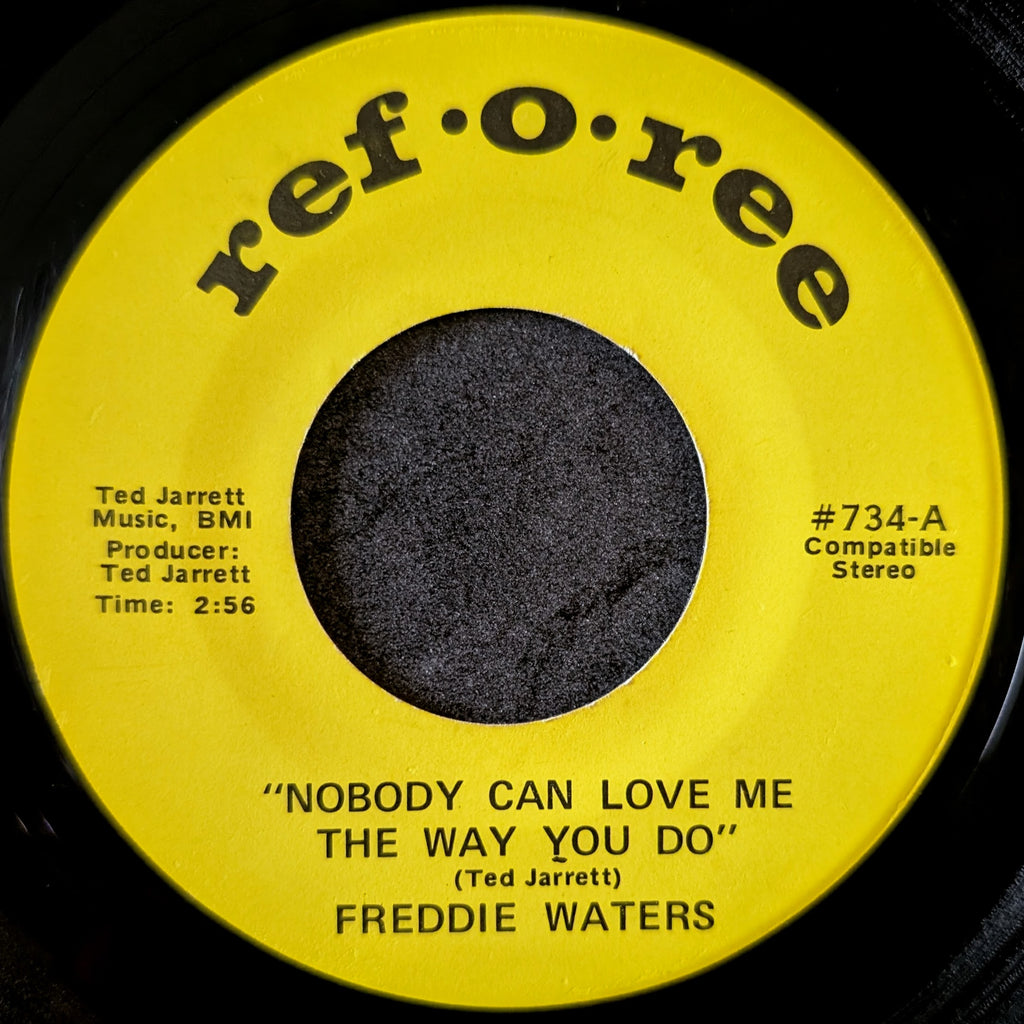Freddie Walters-Nobody can love me the way you do/ Love is stranger thing