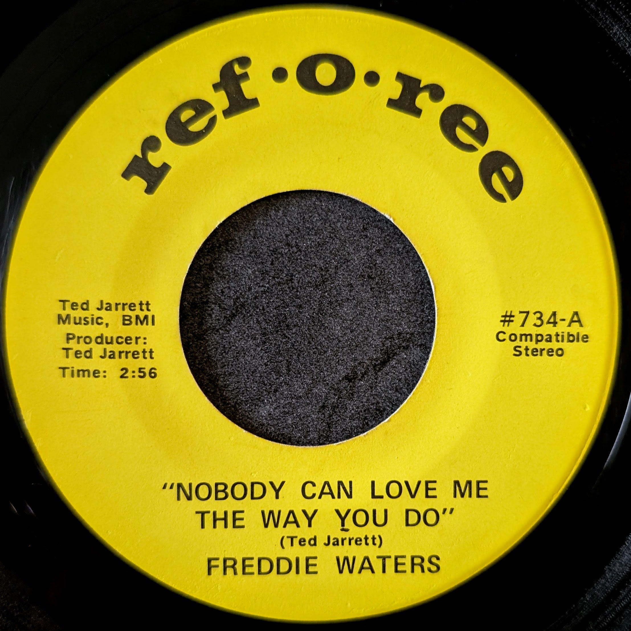 Freddie Walters-Nobody can love me the way you do/ Love is stranger thing