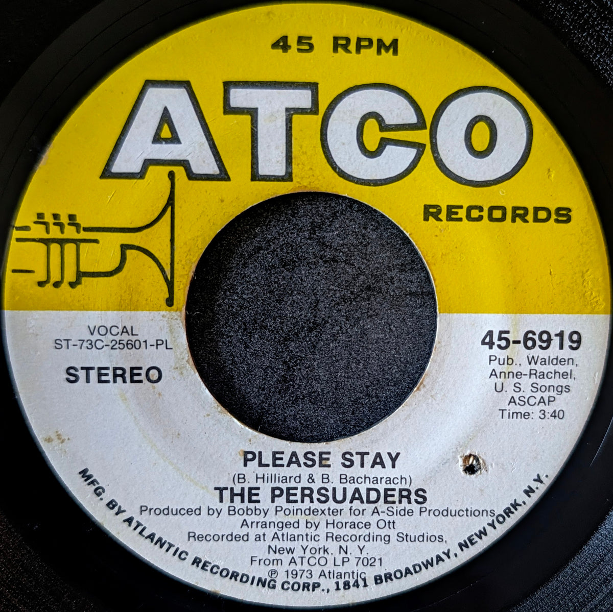 The Persuaders-Please stay/ Bad, Bold and beautiful, Girl